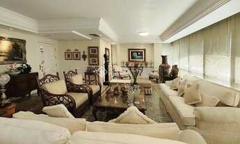 Imagem 2: Luxuoso e amplo apartamento de 336m² com 4 Suítes | Semimobiliado