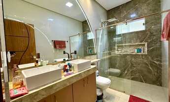 Imagem 4: Casa Térrea Morada dos Pássaros com 3 Suítes Alto Padrão/ Porcelanato/ churrasqueira a ca