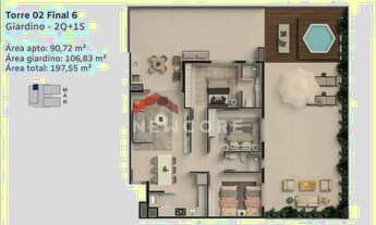 Imagem 3: Apartamento em Av. Nereu Ramos - Centro - Balneário Piçarras/SC