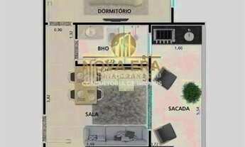 Imagem 2: Oferta !!- 110 mil de entrada Apto 2 Dormt C/Varanda Gourmet e 1 vaga de garagem