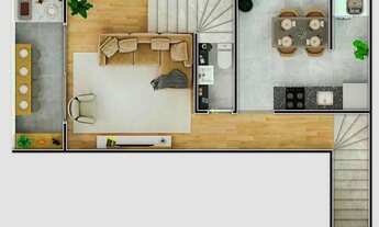 Imagem 2: CASA COM 100.72 m² - GUILHERMINA - PRAIA GRANDE SP