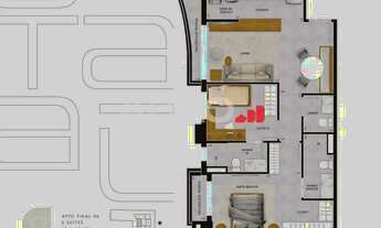 Imagem 5: Imóvel para venda com 69 metros quadrados com 2 quartos em Setor Marista - Goiânia - GO