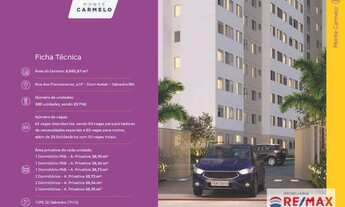 Imagem 3: Apartamento com 2 dormitórios à venda, 38 m² por R$ 196.000,00 - Dom Avelar - Salvador/BA