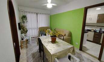 Imagem 2: Apartamento com 1 dormitório à venda, 53 m² por R$ 310.000,00 - Vila Guilhermina - Praia G