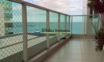 Imagem 2: Vista do mar em um 02 quartos sendo 01 suíte Praia da Costa