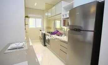 Imagem 5: Apartamento com 1 dormitório para alugar, 32 m² por R$ 2.639,00/mês - Jardim Aquarius - Sã