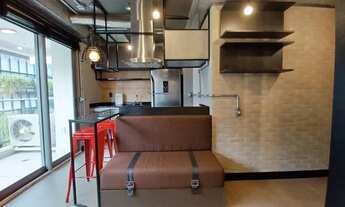 Imagem 2: Studio para aluguel possui 40 metros quadrados com 1 quarto em Vila Madalena - São Paulo