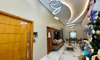 Imagem 6: Casa Térrea Morada dos Pássaros com 3 Suítes Alto Padrão/ Porcelanato/ churrasqueira a ca