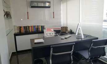 Imagem 4: LINDA SALA MODERNA E PLANEJADA , TODA MOBILIADA COM AR CONDICIONADO , COPA , 01 VAGA DE GA