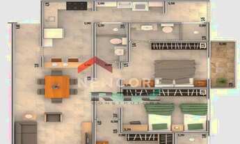 Imagem 4: Apartamento em Rua São Domingos - Caiçara - Praia Grande/SP