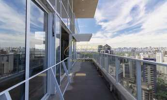 Imagem 4: Magnífica cobertura no Itaim Bibi - Pé direito duplo de 6m - Nova e nunca habitada