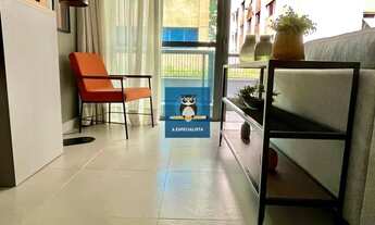 Imagem 3: Duplex 2 suítes, 101m2, mobiliado e decorado, 1ª locação, ar cond.,2 varandas, 2 vagas