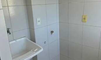 Imagem 7: Apto 02 dormitórios, 01 deles com split, 01 bwc completo, sala com sacada com churrasqueir