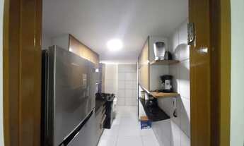 Imagem 3: Apartamento para aluguel possui 85 metros quadrados com 3 quartos, 50 metros do mar