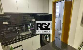 Imagem 7: Kitnet com 1 dormitório para alugar, 35 m² por R$ 2.945,00/mês - Ponta da Praia - Santos/S