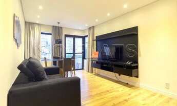 Imagem 2: Flat Conde Luciano com 45m², 1 dorm e 1 vaga de garagem disponível para locação em Higienó