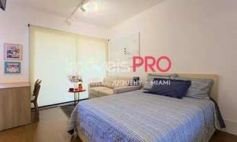 Imagem 3: Studio de 34 m² decorado no Brooklin com renda