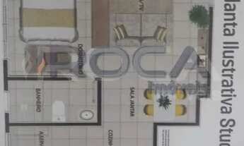 Imagem 5: Apartamento de 1 dormitório para alugar na Vila Costa do Sol, São Carlos