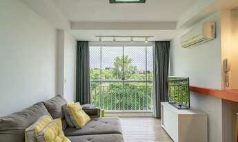 Imagem 3: Apartamento mobiliado para alugar no Jardim Lindóia com 3 quartos (1 suíte