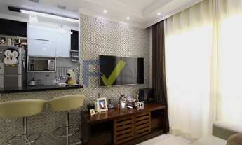 Imagem 4: Apartamento à venda com 2 dormitórios, sacada, mobiliado, acabamento fino, apenas 800 metr