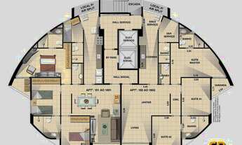 Imagem 3: Apartamento 96m2, excelente localização, vista para o mar