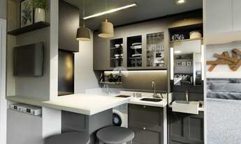 Imagem 3: Apartamento para venda possui 31 metros quadrados com 1 quarto em Rebouças - Curitiba - PR