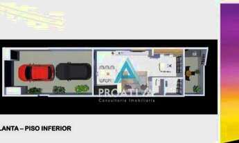 Imagem 3: Sobrado com 3 dormitórios à venda, 168 m² - Vila Assunção - Santo André/SP