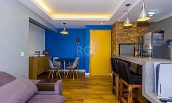 Imagem 4: Apartamento 60m² - semi mobiliado, 2 dormitórios, 1 suíte, churrasqueira e 1 vaga de garag