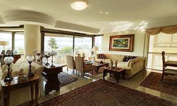 Imagem 3: Luxuoso e amplo apartamento de 336m² com 4 Suítes | Semimobiliado