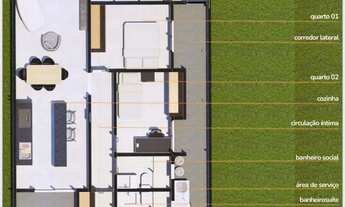 Imagem 3: Vendo casa de 3/4 sendo uma suíte girassóis