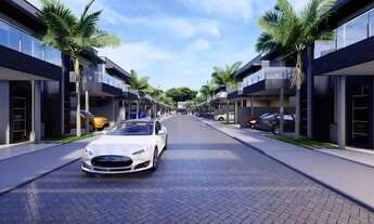 Imagem 7: Casa em condomínio a venda em Atibaia, área social com piscina, 3 dormitórios, sendo 1 suí