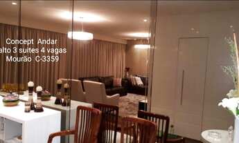 Imagem 3: Concept lindíssimo: 162 m2, Andar Alto, 3 suítes. 4 vagas. Completo