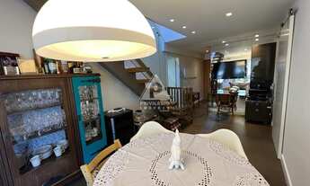 Imagem 4: Humaitá! Cobertura duplex, varanda, 4 quartos, 2 suites, 1 vaga, infraestrutura, portaria