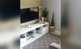 Imagem 3: Edf. Mônica, 3 quartos, suíte, 75m², reformado, armários e 2 vagas de garagem na Vila Laur