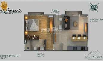 Imagem 2: APARTAMENTO COM 1 SUÍTE EM GRAMADO