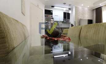 Imagem 5: Apartamento à venda com 2 dormitórios, sacada, mobiliado, acabamento fino, apenas 800 metr