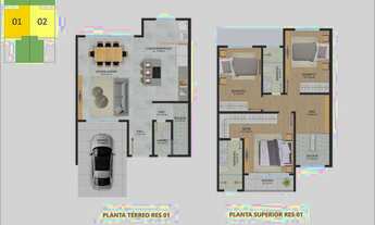 Imagem 2: Sobrado Triplex com 3 Quartos e Amplo Jardim, 175,52 m² por R$ 987.000 - Rua João Ribeiro