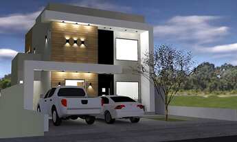 Imagem 2: Casa no condomínio vale dos cristais 4 p/ venda possui 178 m2 com 3 quartos em Lagoa - M