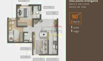 Imagem 3: Apartamento na Santa Inês 2 dormitórios, 1 suíte, 1 vaga. Em construção