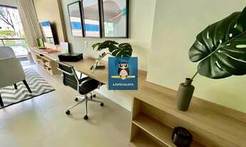 Imagem 5: Duplex 2 suítes, 101m2, mobiliado e decorado, 1ª locação, ar cond.,2 varandas, 2 vagas