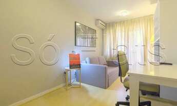 Imagem 3: Flat no The Capital disponível para locação contendo 34m², 1 dormitório e 1 vaga