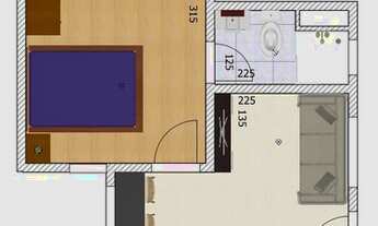 Imagem 3: Apartamento para venda com 30 metros quadrados com 1 quarto em Imirim - São Paulo - SP