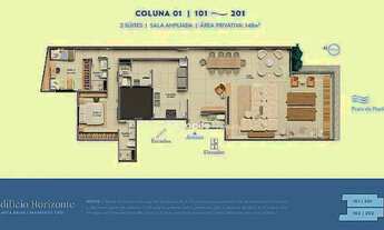 Imagem 6: Apartamento com 3 Quartos à venda, 148 m² por R$ 5.500.000 - Jardim Oceânico - Rio de Jane