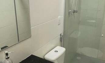 Imagem 4: Quarto e sala totalmente mobiliado próximo a praia