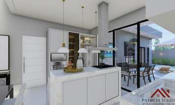 Imagem 6: Casa térrea Portinari Paulínia 3 dormitórios e 3 suítes, fase de obra