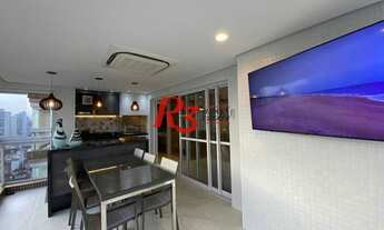 Imagem 5: Apartamento para venda tem 164 metros quadrados com 3 quartos em Aparecida - Santos - SP