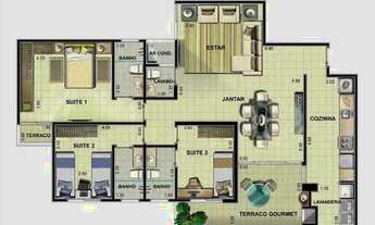 Imagem 2: Oportunidade Lindo Apartamento Jardins Residence