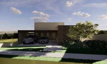 Imagem 2: Casa térrea no Cond San Giovanni com 3 suítes, aérea gourmet e piscina, 210 m²