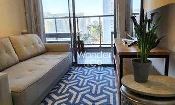 Imagem 2: Apartamento com 1 dormitório para alugar, 41 m² por R$ 4.980,00/mês - Santo Amaro - São Pa