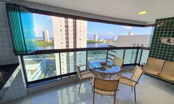 Imagem 3: Apto a venda Rua da Aurora, 127m2, 3 suites, varanda gourmet, em Recife/PE